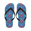 lotus Boho Pattern Print Design LO010 Flip Flops-JorJune