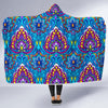 lotus Boho Pattern Print Design LO010 Hooded Blanket-JORJUNE.COM