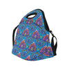 lotus Boho Pattern Print Design LO010 Neoprene Lunch Bag-JorJune