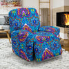 lotus Boho Pattern Print Design LO010 Recliner Slipcover-JORJUNE.COM