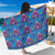 lotus Boho Pattern Print Design LO010 Sarong Pareo Wrap-JORJUNE.COM