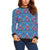 lotus Boho Pattern Print Design LO010 Women Long Sleeve Sweatshirt-JorJune