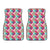 Lotus Boho Pattern Print Design LO02 Car Floor Mats-JORJUNE.COM