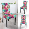 lotus Boho Pattern Print Design LO02 Dining Chair Slipcover-JORJUNE.COM