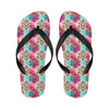 lotus Boho Pattern Print Design LO02 Flip Flops-JorJune