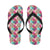 lotus Boho Pattern Print Design LO02 Flip Flops-JorJune