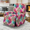 lotus Boho Pattern Print Design LO02 Recliner Slipcover-JORJUNE.COM