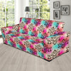 lotus Boho Pattern Print Design LO02 Sofa Slipcover-JORJUNE.COM