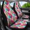 Lotus Boho Pattern Print Design LO02 Universal Fit Car Seat Covers-JorJune