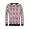 lotus Boho Pattern Print Design LO02 Women Long Sleeve Sweatshirt-JorJune