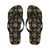 lotus Boho Pattern Print Design LO03 Flip Flops-JorJune