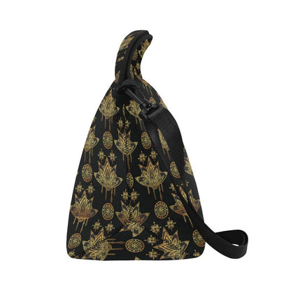 lotus Boho Pattern Print Design LO03 Neoprene Lunch Bag-JorJune