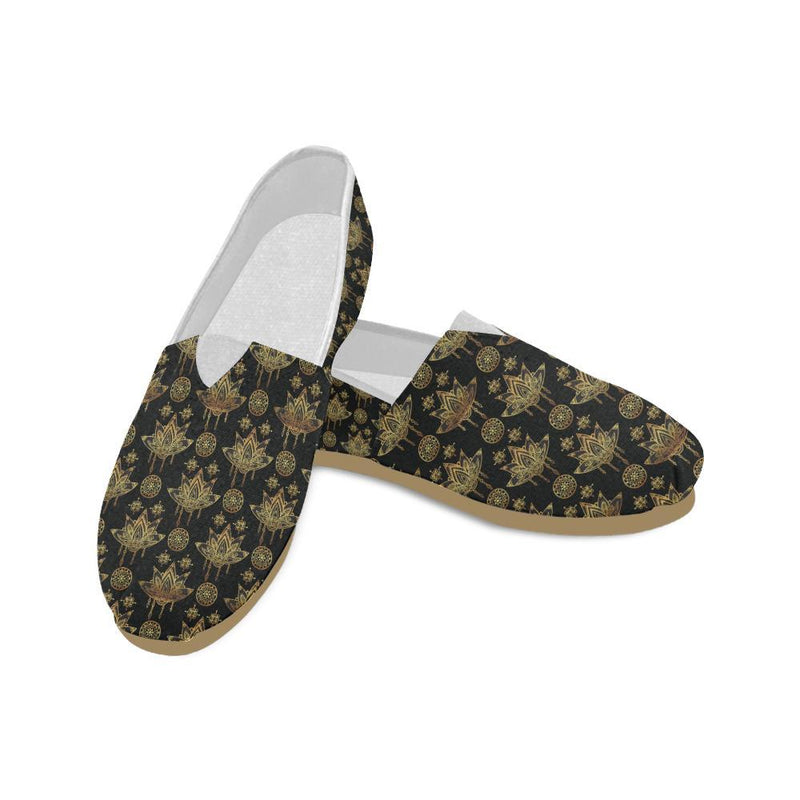 lotus Boho Pattern Print Design LO03 Women Casual Shoes-JorJune.com