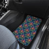 Lotus Boho Pattern Print Design LO04 Car Floor Mats-JORJUNE.COM