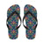 lotus Boho Pattern Print Design LO04 Flip Flops-JorJune