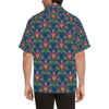 lotus Boho Pattern Print Design LO04 Men Hawaiian Shirt-JorJune