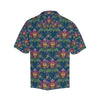 lotus Boho Pattern Print Design LO04 Men Hawaiian Shirt-JorJune