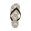 lotus Boho Pattern Print Design LO05 Flip Flops-JorJune