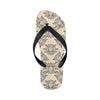 lotus Boho Pattern Print Design LO05 Flip Flops-JorJune