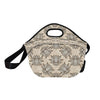 lotus Boho Pattern Print Design LO05 Neoprene Lunch Bag-JorJune