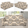 lotus Boho Pattern Print Design LO05 Sofa Slipcover-JORJUNE.COM