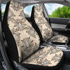 Lotus Boho Pattern Print Design LO05 Universal Fit Car Seat Covers-JorJune