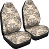 Lotus Boho Pattern Print Design LO05 Universal Fit Car Seat Covers-JorJune