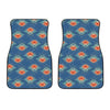 Lotus Boho Pattern Print Design LO07 Car Floor Mats-JORJUNE.COM