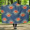 lotus Boho Pattern Print Design LO07 Hooded Blanket-JORJUNE.COM