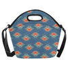 lotus Boho Pattern Print Design LO07 Neoprene Lunch Bag-JorJune