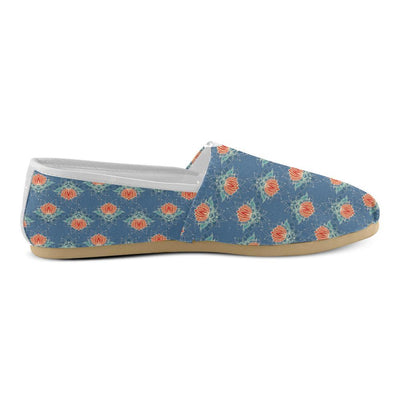 lotus Boho Pattern Print Design LO07 Women Casual Shoes-JorJune.com