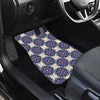 Lotus Boho Pattern Print Design LO08 Car Floor Mats-JORJUNE.COM