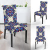 lotus Boho Pattern Print Design LO08 Dining Chair Slipcover-JORJUNE.COM