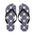 lotus Boho Pattern Print Design LO08 Flip Flops-JorJune