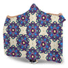 lotus Boho Pattern Print Design LO08 Hooded Blanket-JORJUNE.COM