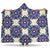 lotus Boho Pattern Print Design LO08 Hooded Blanket-JORJUNE.COM