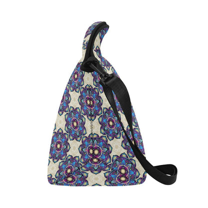 lotus Boho Pattern Print Design LO08 Neoprene Lunch Bag-JorJune