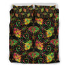 Lotus Boho Pattern Print Design LO09 Duvet Cover Bedding Set-JORJUNE.COM
