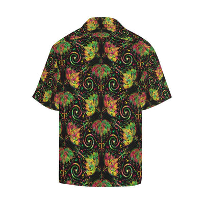 lotus Boho Pattern Print Design LO09 Men Hawaiian Shirt-JorJune