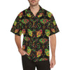 lotus Boho Pattern Print Design LO09 Men Hawaiian Shirt-JorJune