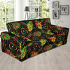 lotus Boho Pattern Print Design LO09 Sofa Slipcover-JORJUNE.COM