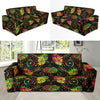 lotus Boho Pattern Print Design LO09 Sofa Slipcover-JORJUNE.COM