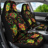 Lotus Boho Pattern Print Design LO09 Universal Fit Car Seat Covers-JorJune