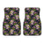 Lotus Embroidered Pattern Print Design LO06 Car Floor Mats-JORJUNE.COM