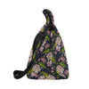 lotus Embroidered Pattern Print Design LO06 Neoprene Lunch Bag-JorJune