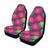 Lotus Pattern Print Design 02 Car Seat Covers (Set of 2)-JORJUNE.COM