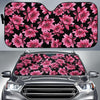 Lotus Pattern Print Design 03 Car Sun Shades-JORJUNE.COM