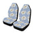 Lotus Pattern Print Design 04 Car Seat Covers (Set of 2)-JORJUNE.COM