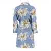 Lotus Pattern Print Design 04 Men Bathrobe-JORJUNE.COM