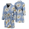 Lotus Pattern Print Design 04 Men Bathrobe-JORJUNE.COM